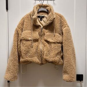 Forever 21 Sherpa Teddy Jacket